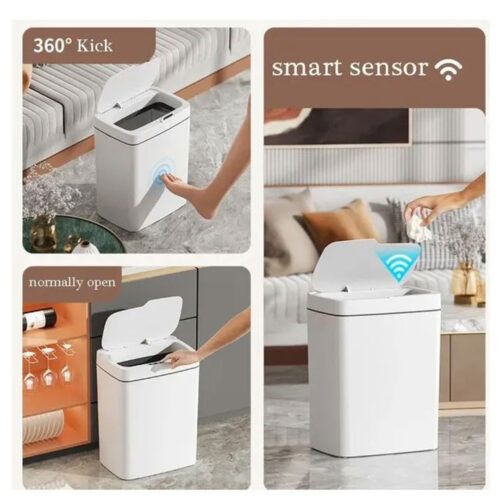 Tacho de Basura  16 Litros con tapa inteligente