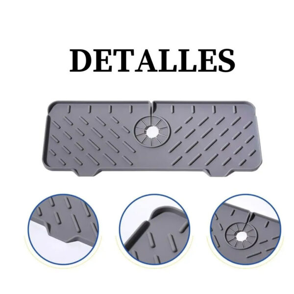 TAPETE PROTECTOR DE SILICONA PARA LAVADERO DE COCINA