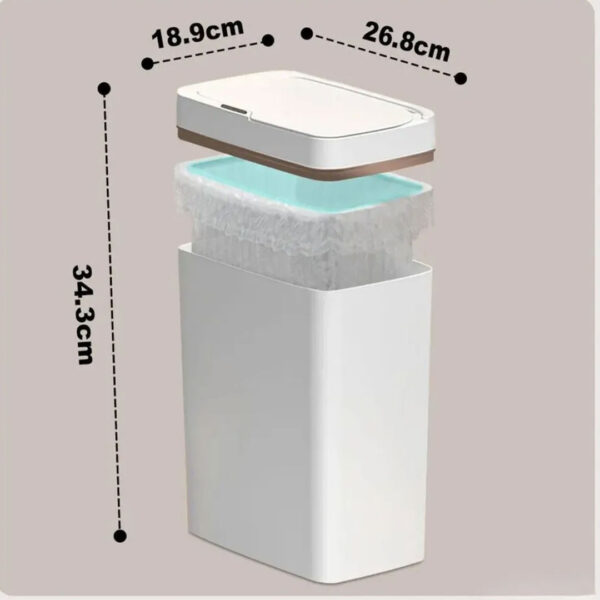 Tacho de Basura  16 Litros con tapa inteligente