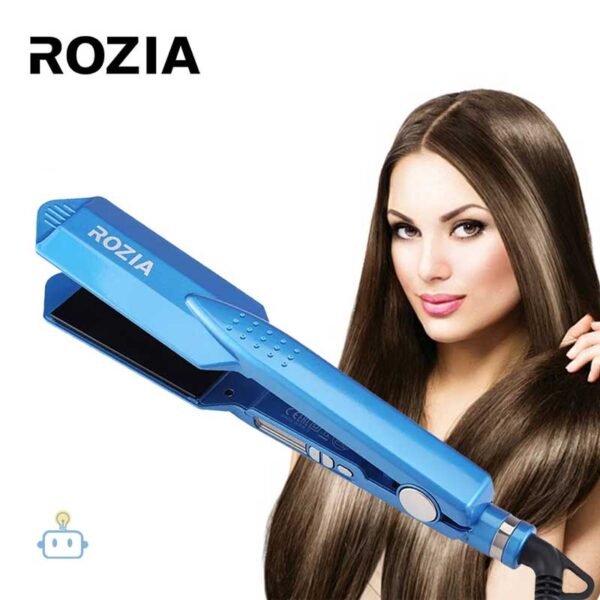 Plancha Rozia - rapido calentamiento para pelo