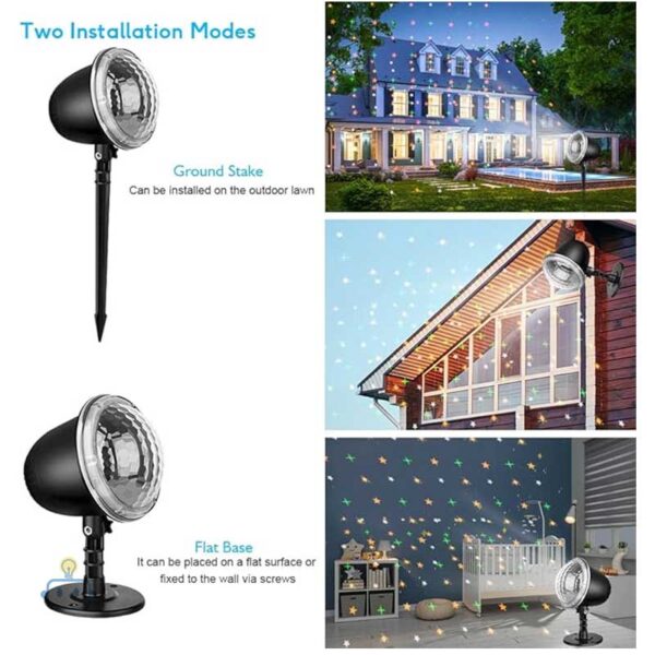 Proyector de luces para interiores y exteriores