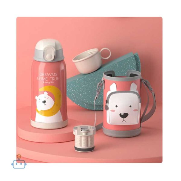 Taza de acero inoxidable para niños