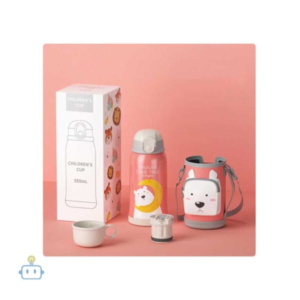 Taza de acero inoxidable para niños
